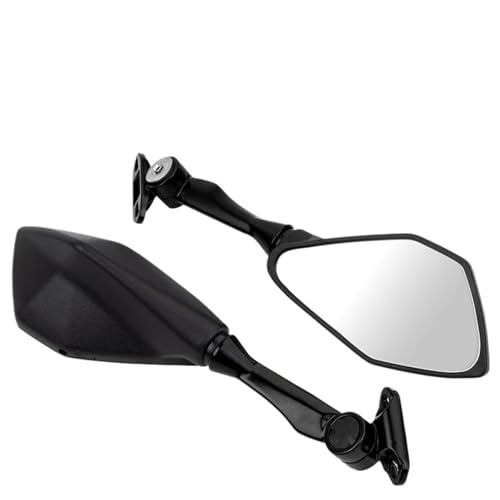 Espejo moto retrovisor para Kawasaki Ninja 400 y ZX6R en color negro satinado