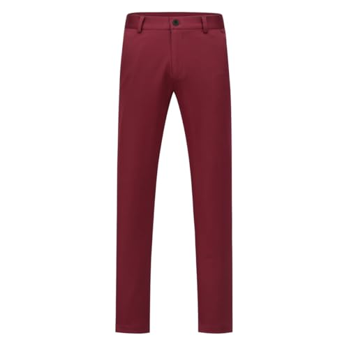 Allthemen Pantalon de Costume Homme Stretch Couleur Unie Pantalon Slim Fit Droit pour Business...