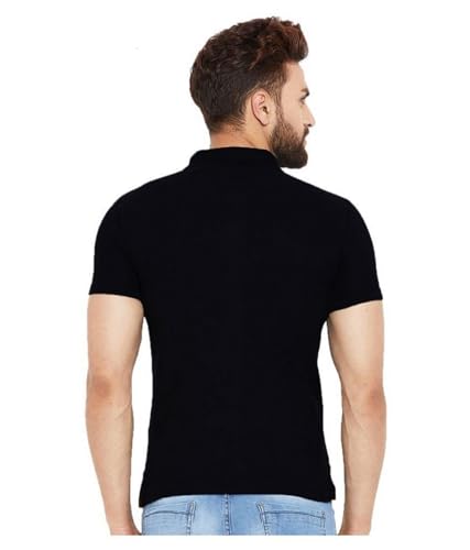 Image of LEOTUDE Men's Regular Fit Round Neck Colorblock T-Shirt for Men (Pack of 2)