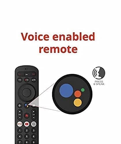 Image of ZdalaMit Original Remote Control Compatible with Airtel Xstream Voice Remote Suitable for Fiber Broadband dth HD and SD Smart Android Set Top Box with Voice Function and Google Assistant
