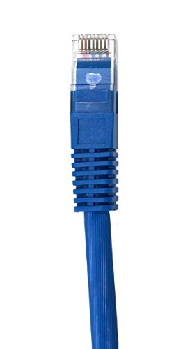 Micro Connectors, Inc. 7 Feet Augmented Cat 6A 10Gbe Utp Molded Snagless Patch Cable -Blue (E09-007Bl) #TOP3