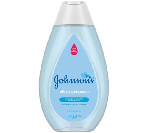 JOHNSON'S Bain Bébé 500ml Doux Peau Sensible Équilibré pH