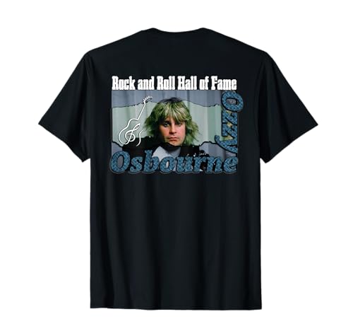 Photo de Ozzy Osbourne_002_Back Printed T-Shirt