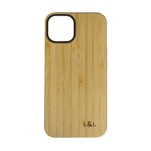 LOAM & LORE Wood Bamboo Phone Case for iPhone 14 | Real Bamboo, Eco Friendly, Shockproof, Zero...