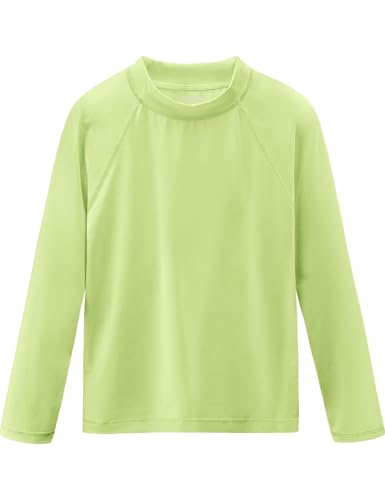 Image of Boys Rash Guard Swim Shirts Long Sleeve UPF 50+ Swimwear Toddler Kids Sun Protection SPF Water Surfing Swimming Shirts 0-16Y