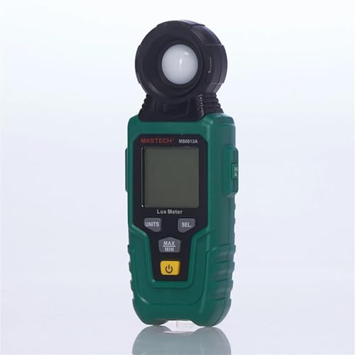 Fotómetro de bolsillo MS6612A medidor digital LCD de luz y sensor de precisión 6