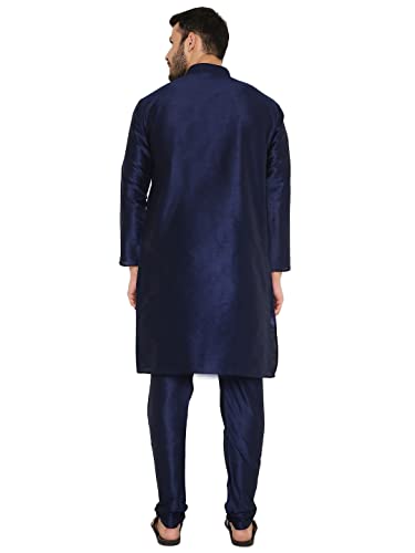 Image of Maharaja Banarasi Dupion Silk Kurta Pjama Set for Men