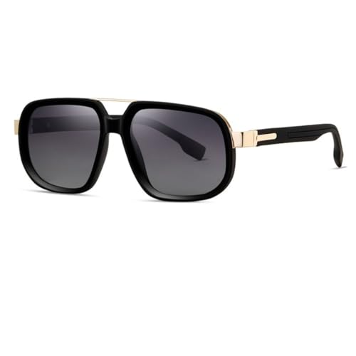 Lunettes de soleil homme UV400 monture en métal femme outdoor