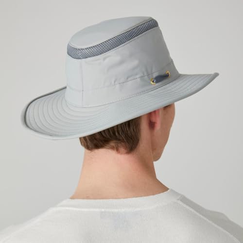 Image of Tilley Mens Womens LTM6 Broad Brim Extra Ventilation Sun Protection Airflo Bucket Sun Hat