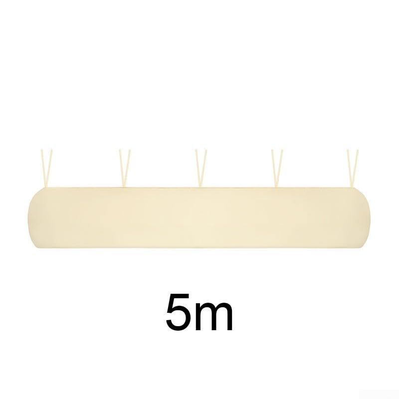 Besttoolifes Custodia protettiva in tessuto Oxford 420D, per giardino, patio, parasole, impermeabile, antipolvere, beige (5 metri)