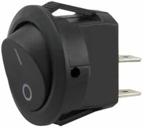 Round recessed switch 6A 23mm, ideal for controlling lighting and electrical devices in homes and offices.