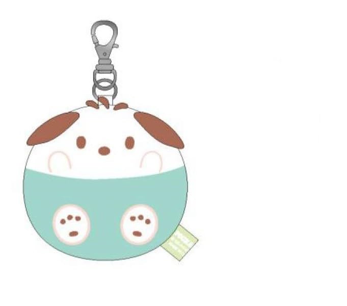 Pochakko Sound Mascot Keychain