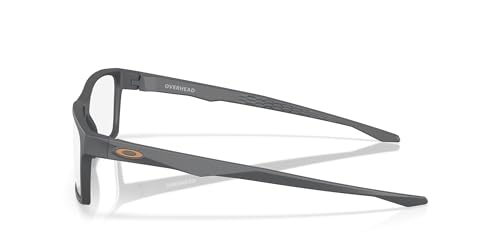 Image of Oakley Mens Ox8060 Overhead Rectangular Prescription Eyewear Frames