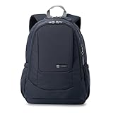 TOTTO - Mochila para Ordenador Portátil 14 Pulgadas, Modelo Goctal 2.0, Mochila Oficina e Instituto, 3 Compartimentos, Bolsillos Botella, Espaldar Ergonómico, Correas en S, Color Mood Indigo