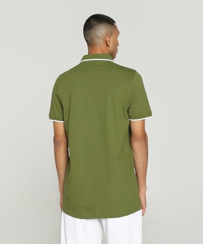 Image of Puma Men's Solid Slim Fit T-Shirt