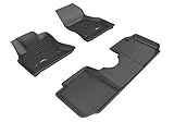3D MAXpider Custom Fit Kagu Floor Mat (Black) Compatible with Flat 500L 2014-2020 - R1 R2