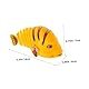 Supvox 3 Stück Fisch Schwingen Aufziehfische Für Katzen Uhrwerk Schwingender Cartoon-Fisch Simulationsfisch Fische Für Den Pool Aufziehen Roboterfisch Plastik