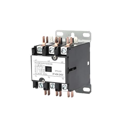 Contacteur triphasé 40A bobine 24V pour climatisation et pompe à chaleur