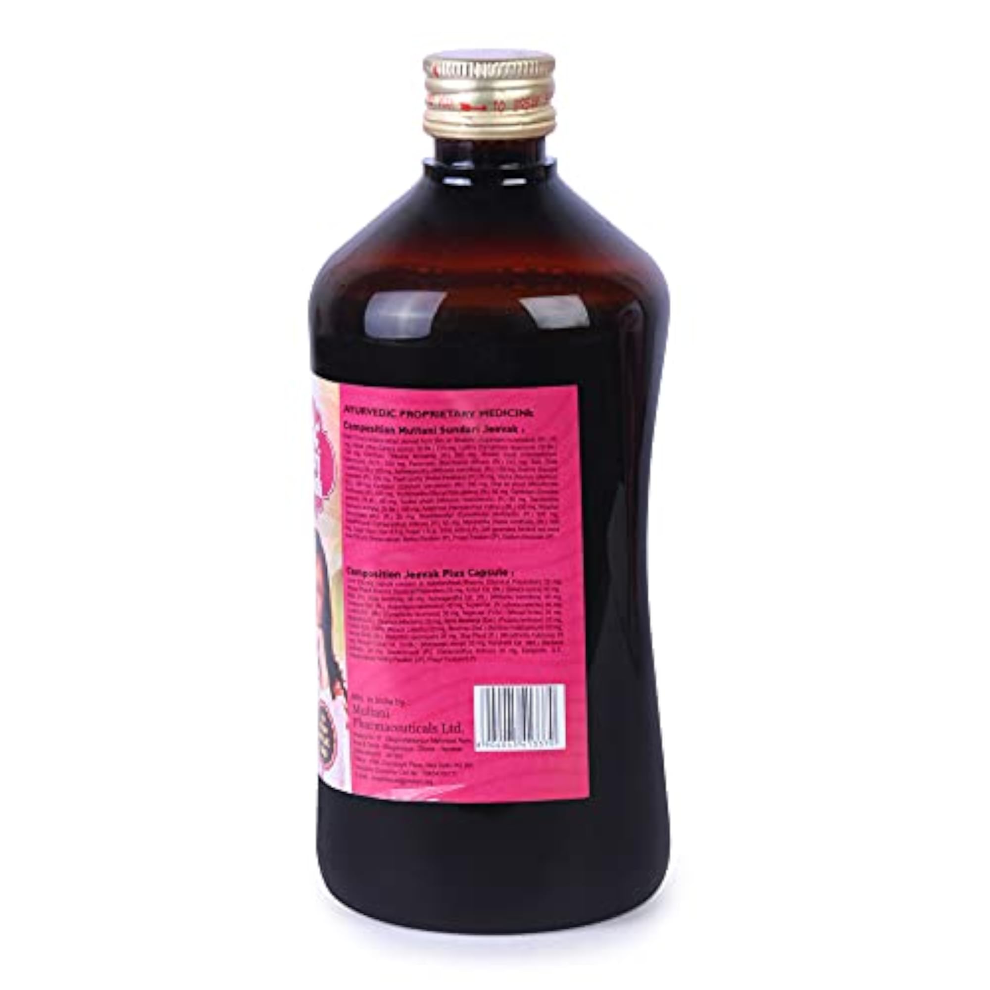 Multani Sundari Jeevak with Jeevak Plus Capsules, 450 ml