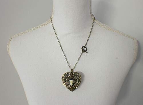 Miniatura 6 de Bronze White Cameo Angel Music Box Locket