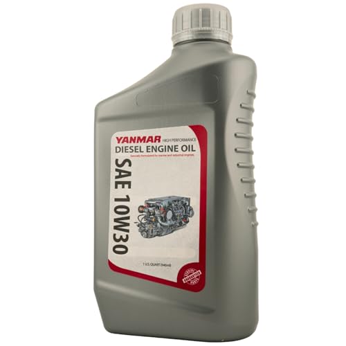 Aceite Yanmar Diesel Motor SAE 10W30 2 Botellas 1 Quart miniatura 4