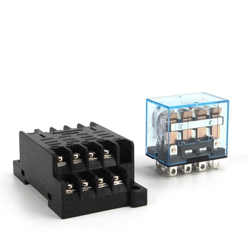 Relais électromagnétique AC 380V HH64P LY4NJ à 14 broches pour circuits