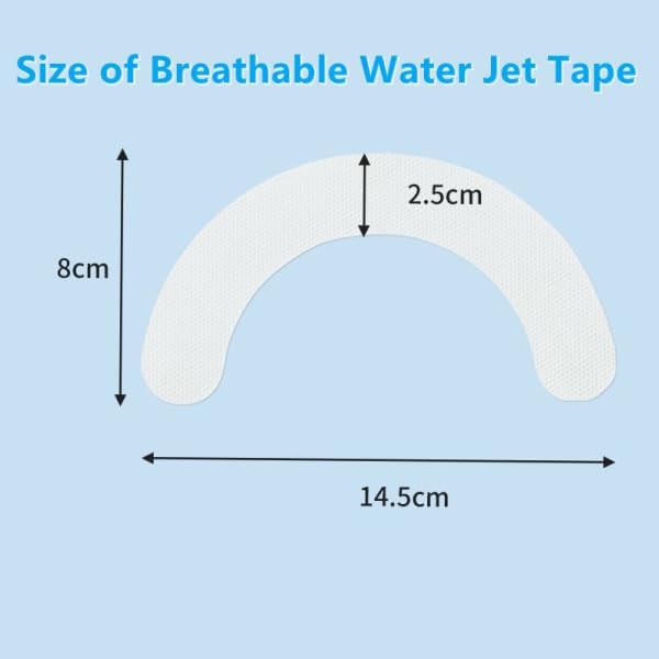 Miniatura 3 de 20 unidades de suministros de ostomía para la piel, tiras impermeables para fugas, cinta adhesiva para la piel para bolsas de estoma de colostomía