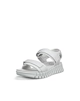 ECCO Women's Gruuv Sol Sandal, White, EU 40/US 9-9.5