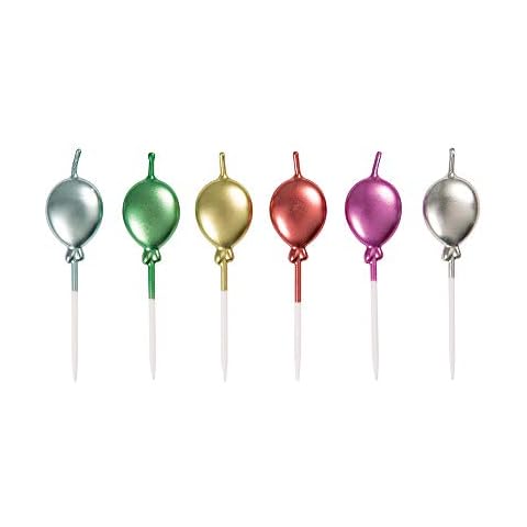 Unique Party 19991 - Birthday Metallic Balloon Candles Cover
