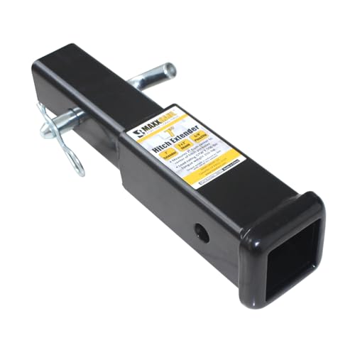 MaxxHaul 50833 2 x 2 inch Trailer Hitch Receiver Extender 7 inch Hitch Extension Length 3500 Lbs GTW by MAXXHAUL - Used condition - US$18.19
