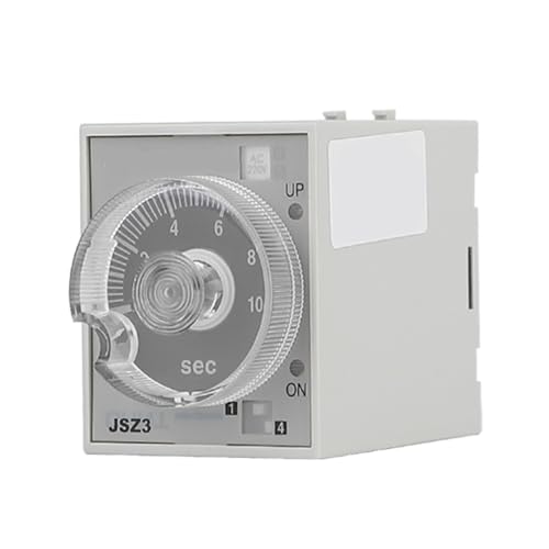 Relais temporisé JSZ3A AC 220V, interrupteur de commande temporisé