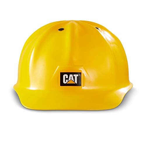 CAT Construction Toys Construction Excavator Sand Set Outdoor Toys - 10” Cat Toy Dumps Truck & Loader, Hard Hat, Shovel, Rake - Pretend Play, Ages 2+