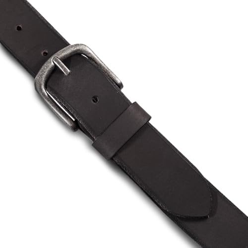Image of Lucky Brand Men's Jeans Leather Belt| Classic| Casual| Dress| Everyday| American Heritage| Genuine Leather| Metal Buckle