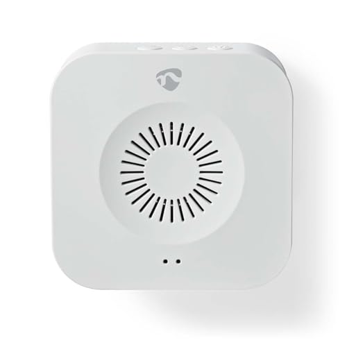 Nedis SmartLife Gong | Wi-Fi | Zubehör für: WIFICDP10GY / WIFICDP30WT / WIFICDP40CWT | Batteriebetrieben | 4 Sounds | 4.5 V DC / 5 V DC | Verstellbares Volumen | Weiss
