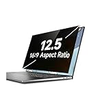 LINGDSWULING Privacy Screen For Microsoft Surface Pro 11,10, X,9, 8 Fully Removable Easy To Install Removable 24inch Anti Blue Light Glare Privacy Shield(12.5inch/27.7x15.7 cm)