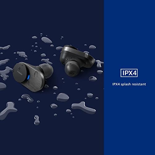 Image of Philips Fidelio T1 True Wireless Headphones with Active Noise Canceling Pro+, Audiophile Quality, Black
