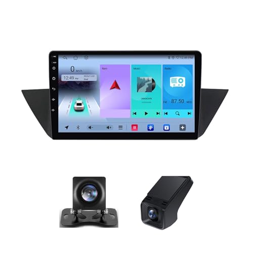 Autoradio Android 13 BMW X1 E84 écran tactile Bluetooth GPS CarPlay Android Auto 4G
