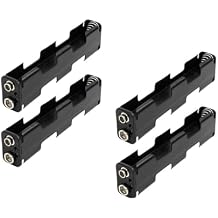 4 AA Battery Holder, 6V Output, Compatible with Garrett Metal Detectors GTA GTAx GTX GTP GTI PRO Gold ATX 4