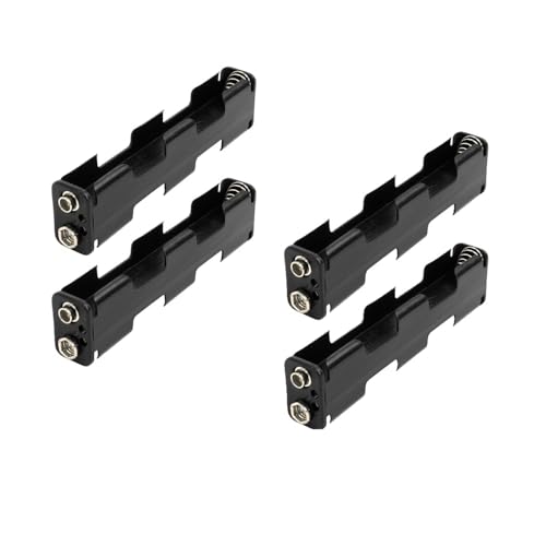 Upromax 4 AA Battery Holder, 6V Output, Compatible with Garrett Metal Detectors GTA GTAx GTX GTP GTI PRO Gold ATX (4)