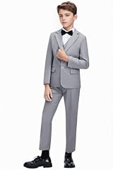 Light Gray 5pc (Black Bowtie)