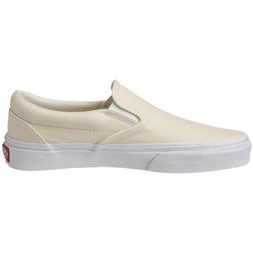 Vans Vans Unisex Classic Slip-On(tm) Core Classics Sneaker, White (Canvas), Men's 7.5, Women's 9 Medium