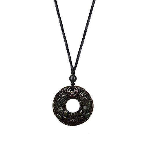 Collier donut Pixiu ajustable pour harmoniser vos energies au quotidien