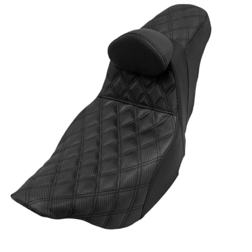 Asiento Doble de Motocicleta para Touring Street Glide y Road King 2009-2023