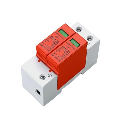 Protector contra sobretensiones DC 500V de 2P para uso doméstico con capacidad de 10-20kA 3