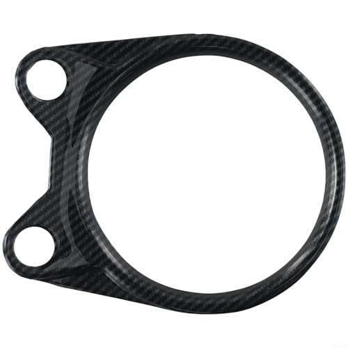 Bulevisiter Cubierta de panel de cambio de marchas con patrón de fibra de carbono ABS para 370Z 2009-2020