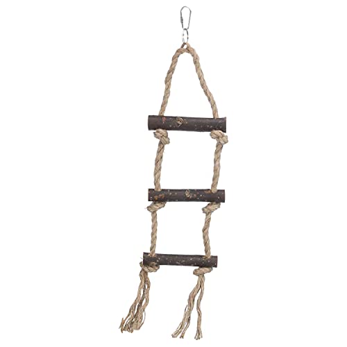 TRIXIE Natural Living échelle de Corde avec 3 échelons, 40 cm, Lot de 4