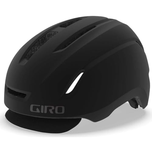 Giro Caden LED MIPS Urban Bike Helmet - Matte Black - Size M (55–59 cm)