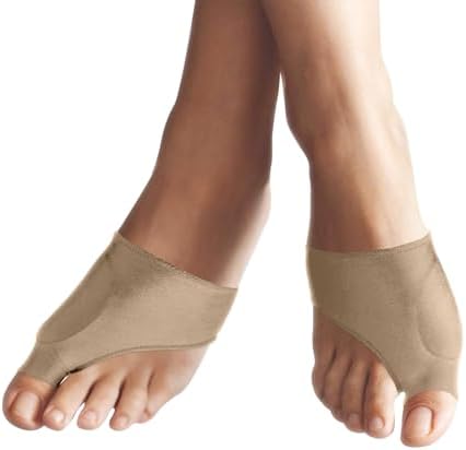 Copper Compression Bunion Corrector Relief Sleeve, Copper Infused Orthopedic Brace Big Toe Alignment, Plantar Fasciitis, Hallux Valgus Relief - Toe Straightener & Spacer for Women & Men Pair Nude LXL