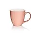 Produktbild Mahlwerck Jumbotasse, Große Porzellan Kaffeetasse mit matter Oberfläche, Soft Rosa-Rot, 400ml