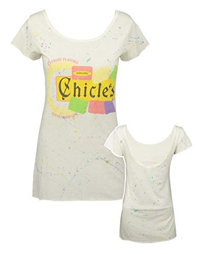 Junk Food Chiclets Paint Women's T-Shirt White